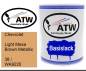Preview: Chevrolet, Light Mesa Brown Metallic, 38 / WA9220: 1L Lackdose, von ATW Autoteile West.